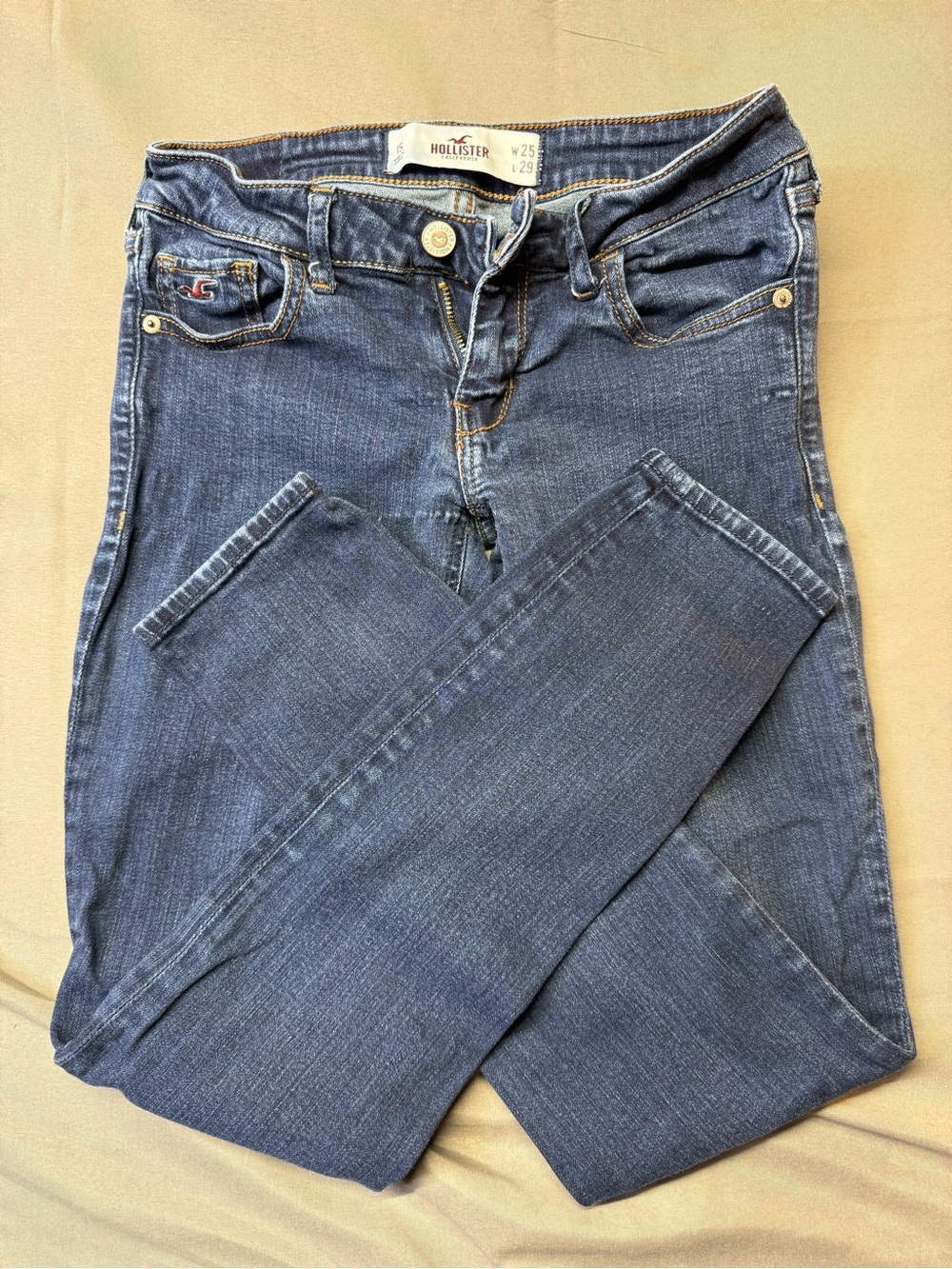 Hollister Women's Slim Dark Indigo Skinny Jeans